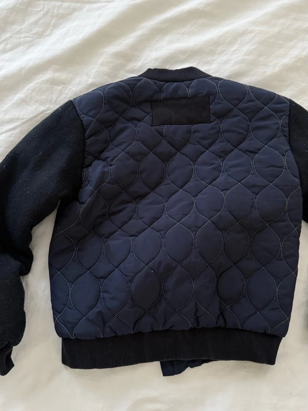 Bikkembergs kids Navy Bomber Jacket